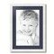 ArtToFrames 15x21" Matted Picture Frame with 11x17" Single Mat Photo Opening Framed in 1.25" White and 2" Mat (FWM-3966-15x21)